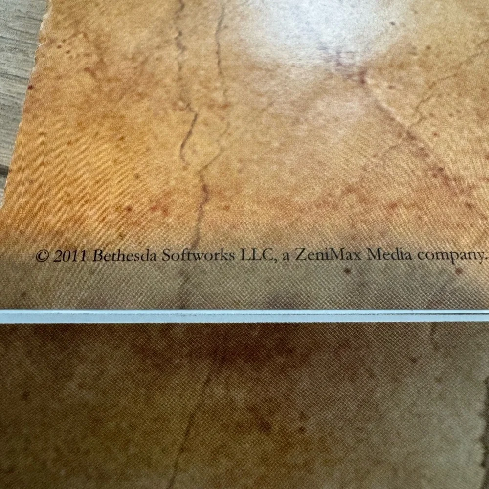 Elder Scrolls V Bethesda Skyrim Game PC RPG 2011 Complete Dvdrom Key Map Manual